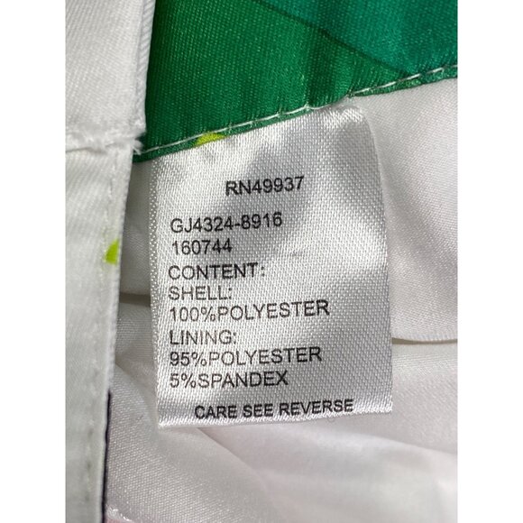 Tail Activewear Size 0 Womens White Label Chevron Print Skort stretch - Picture 3 of 9